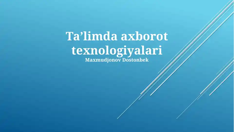Product slide 1