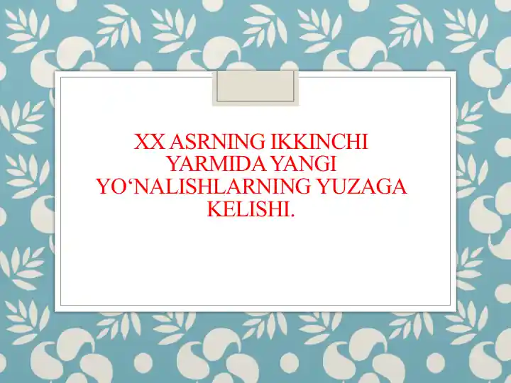 Product slide 1
