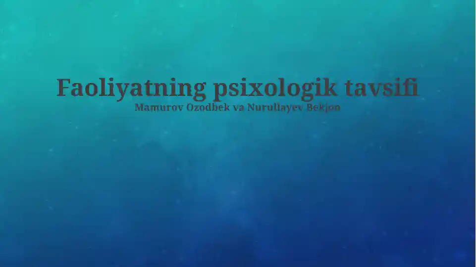 Product slide 1