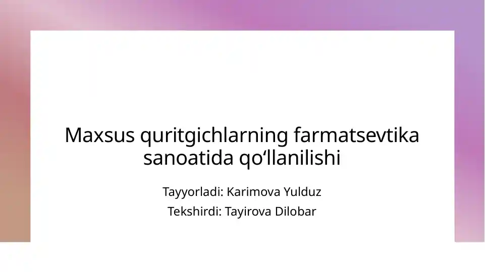 Product slide 1