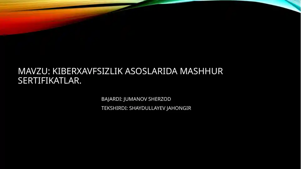 Product slide 1