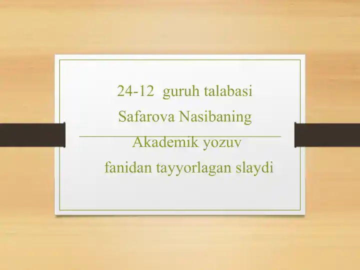 Product slide 1