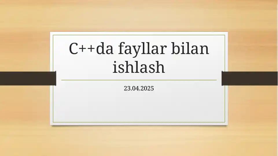 Product slide 1