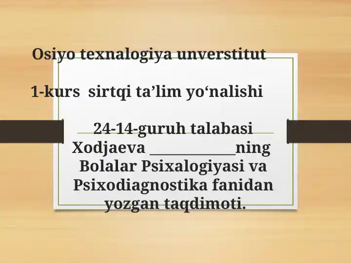 Product slide 1