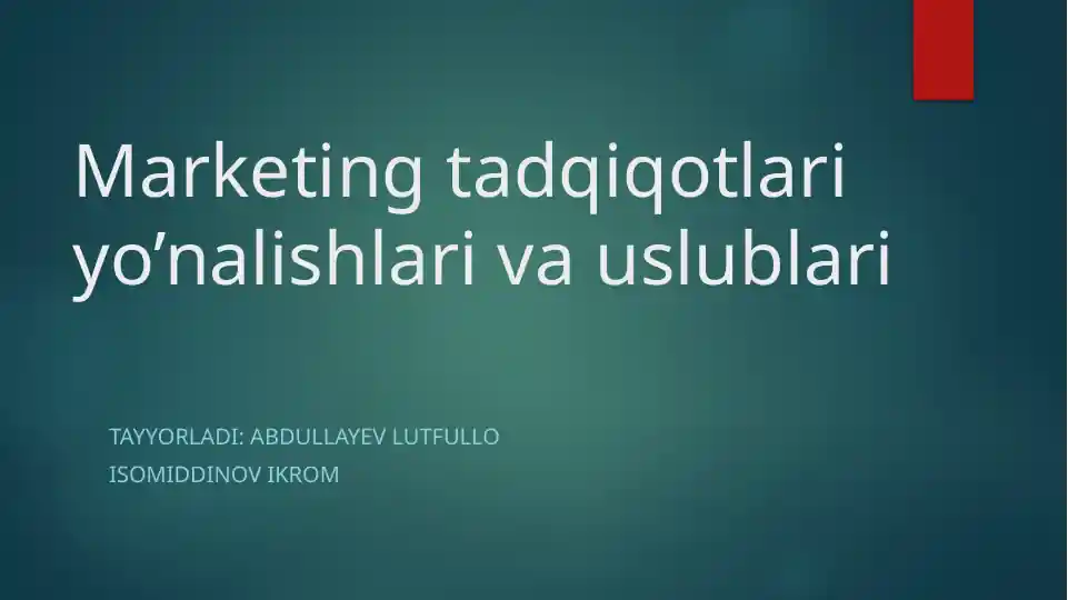 Product slide 1