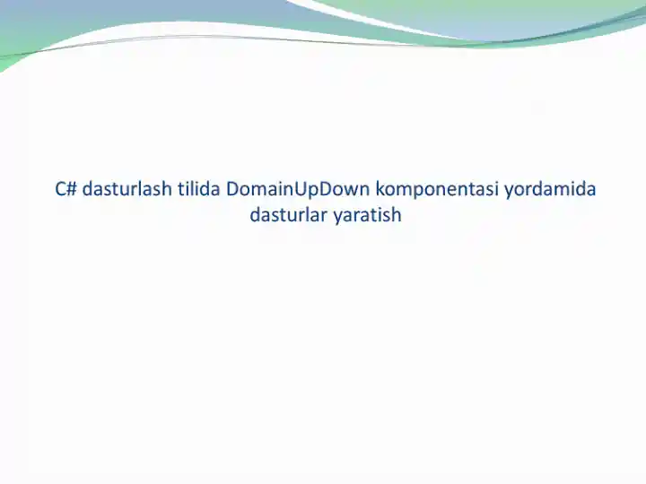 Product slide 1