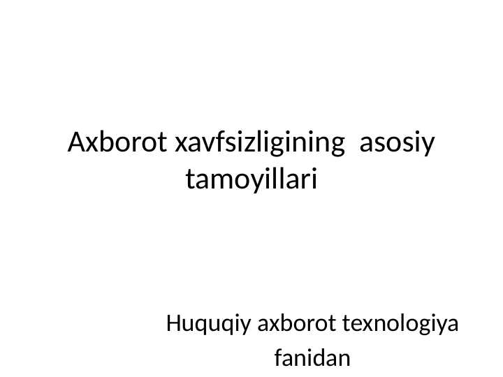 Product slide 1