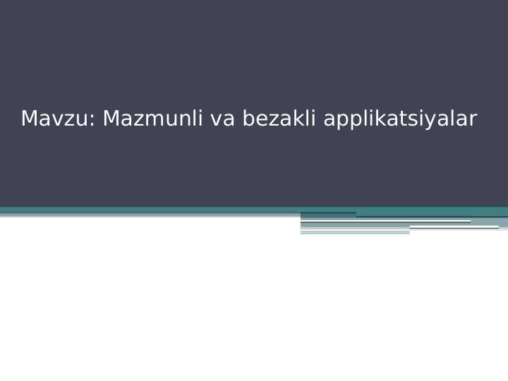 Product slide 1