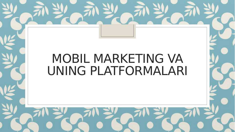 Product slide 1