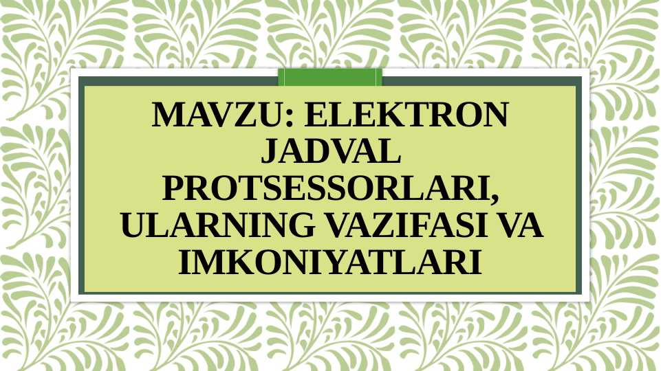 Product slide 1