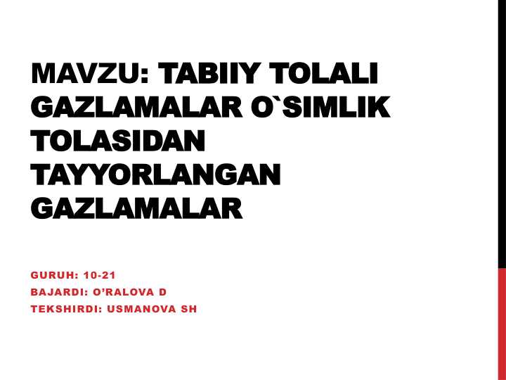 Product slide 1