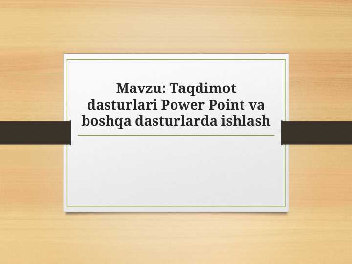Product slide 1