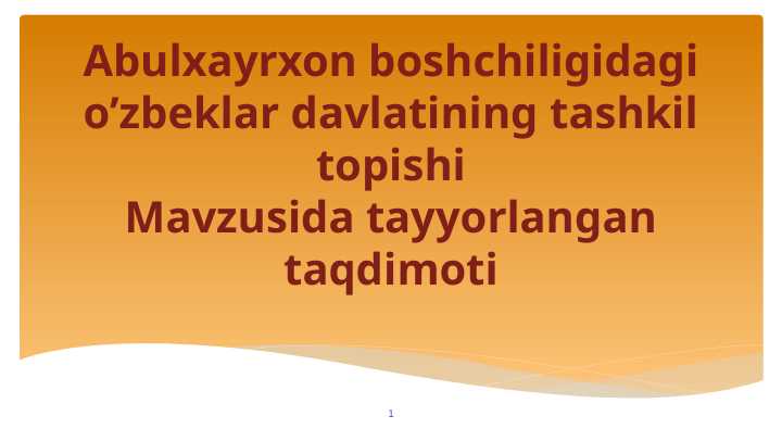 Product slide 1
