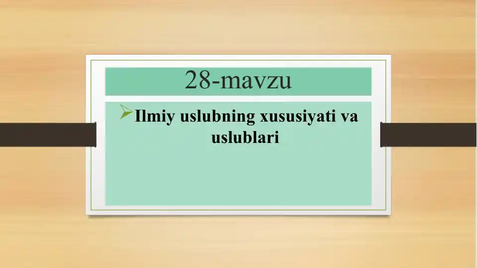 Product slide 1