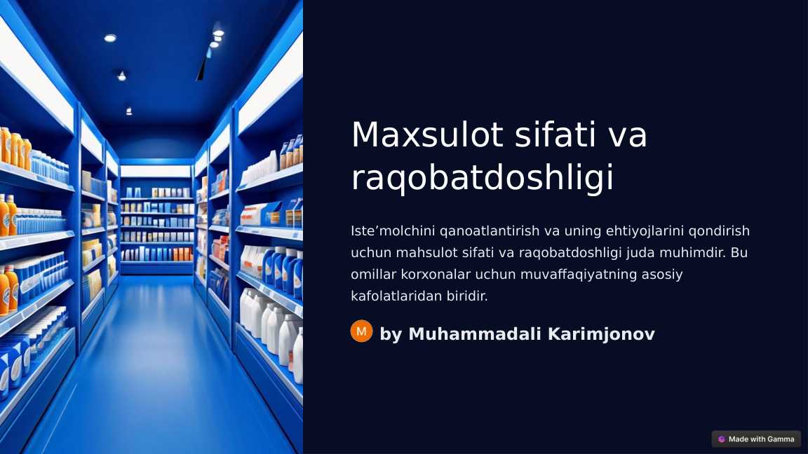 Product slide 1