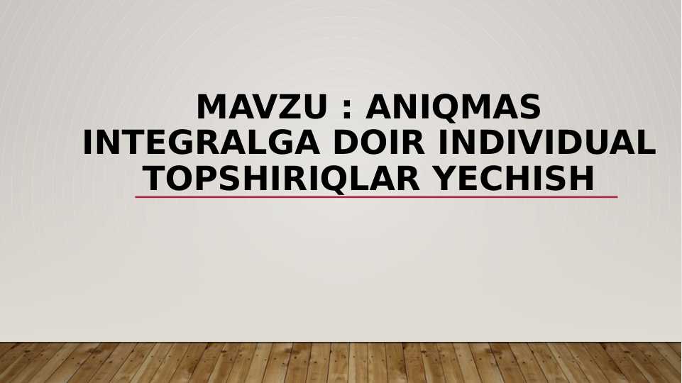 Product slide 1
