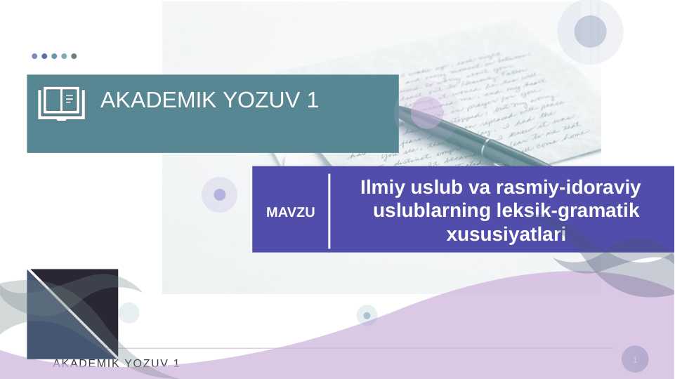 Product slide 1