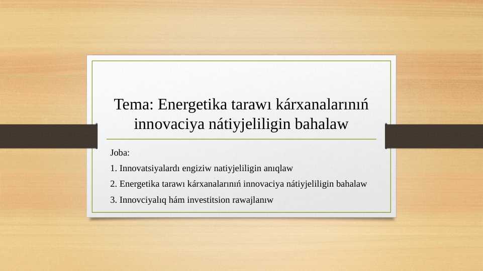 Product slide 1