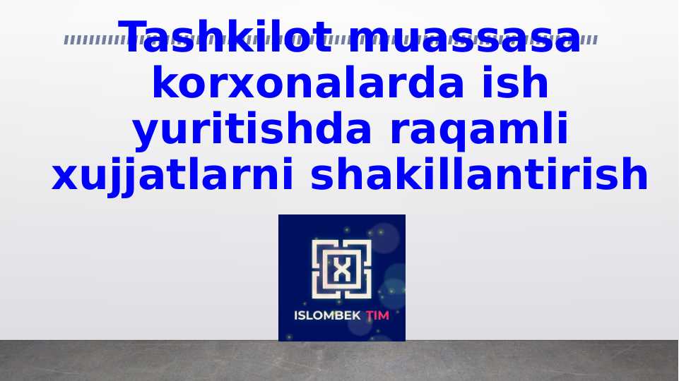 Product slide 1