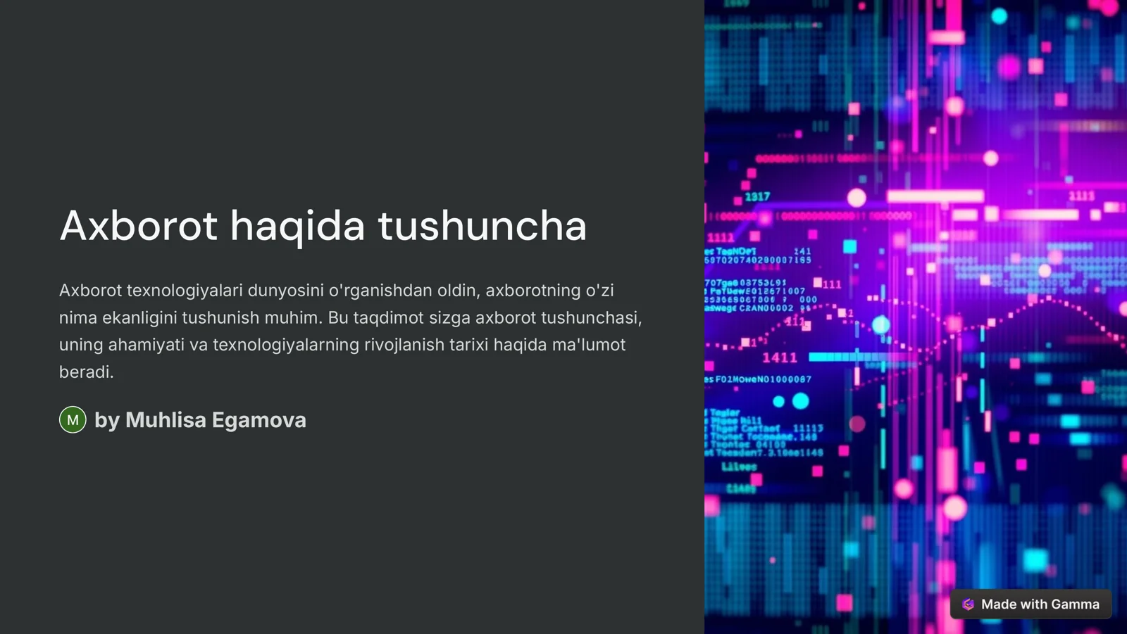 Product slide 1