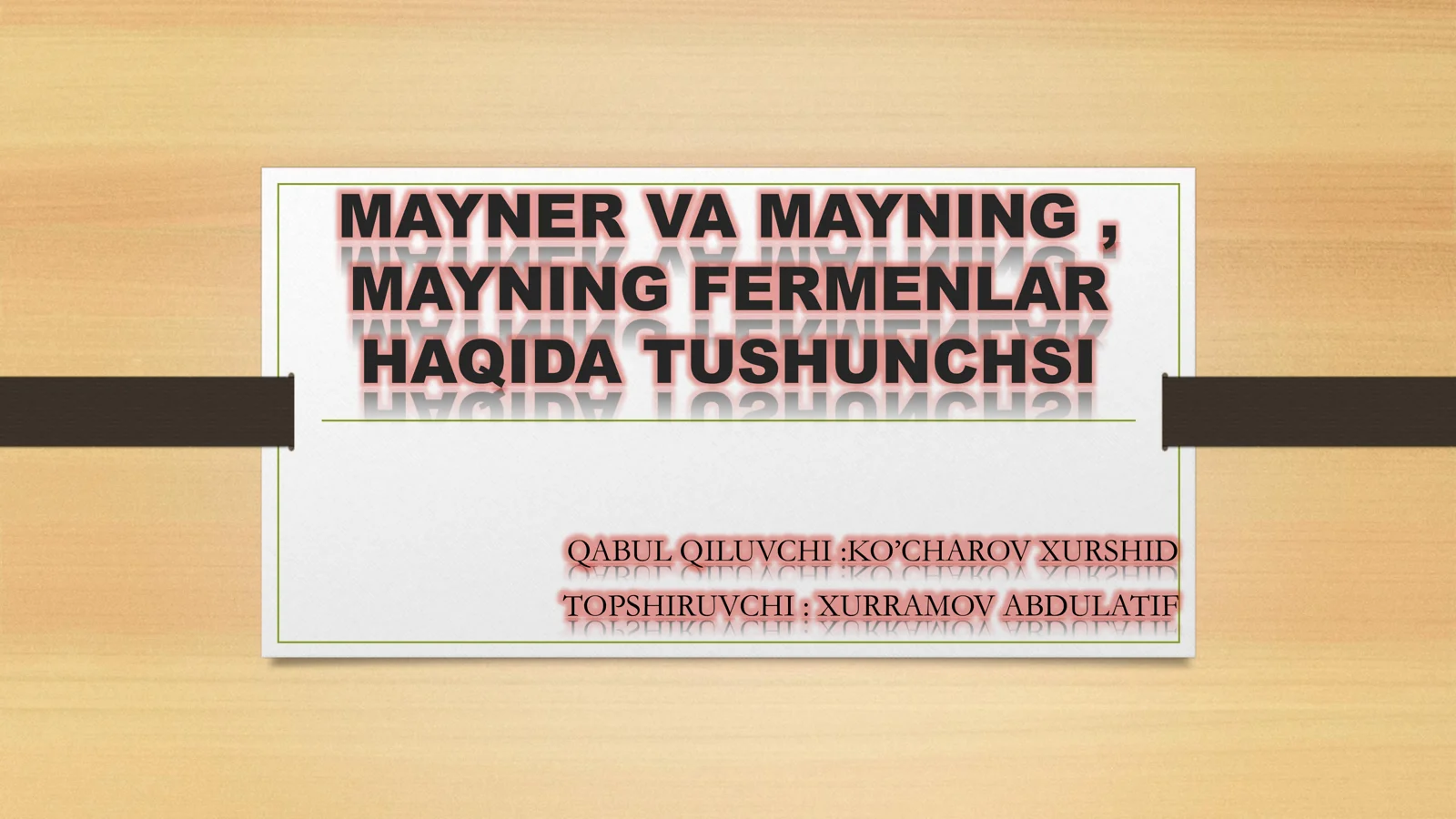 Product slide 1