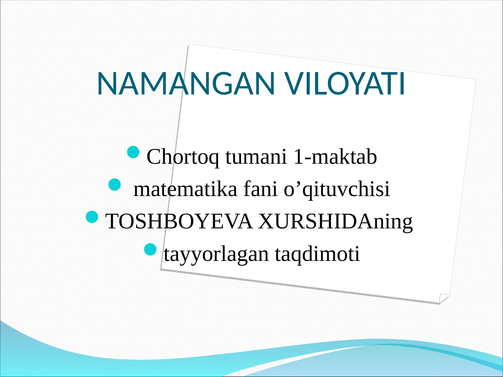 Product slide 1