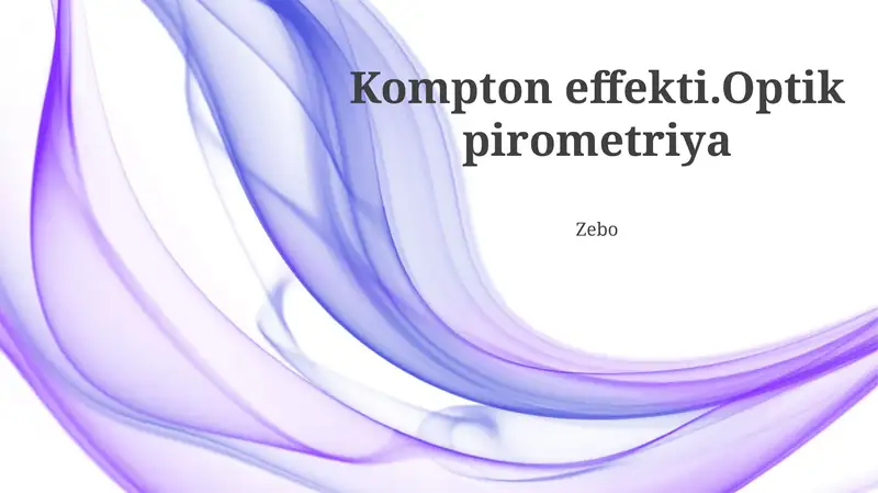 Product slide 1