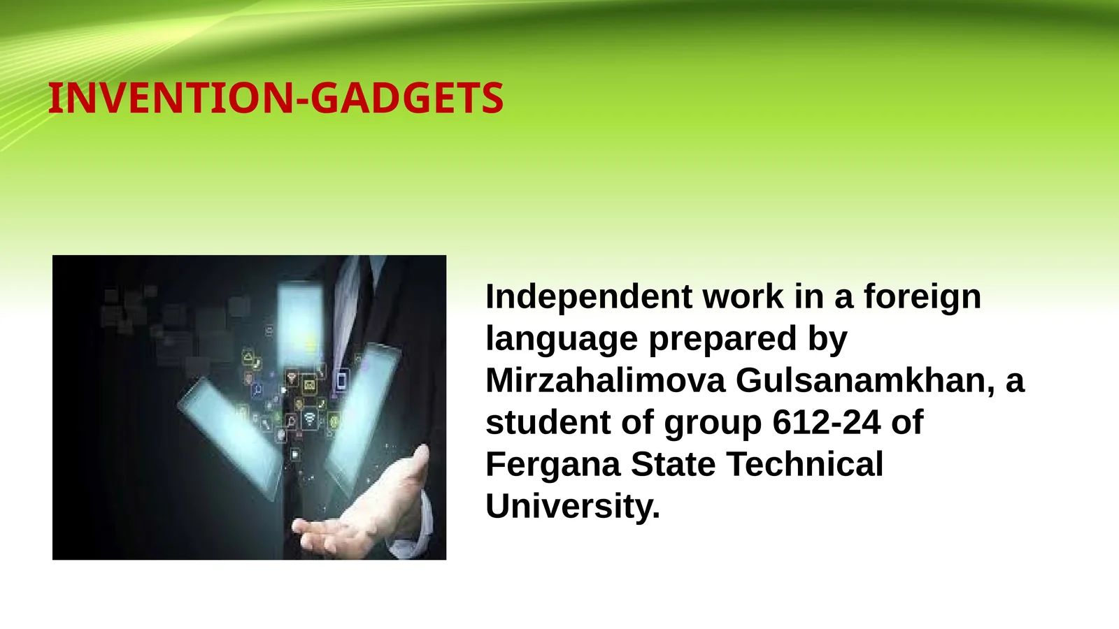 Product slide 1