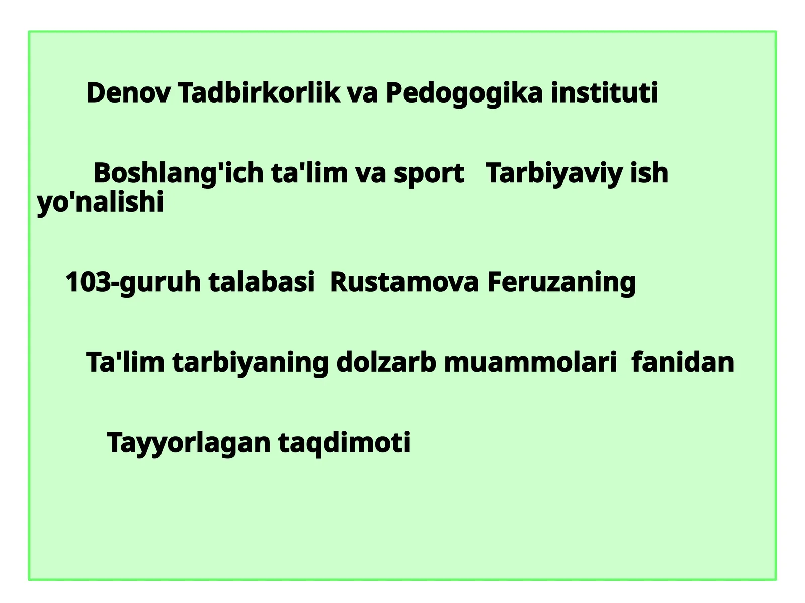 Product slide 1
