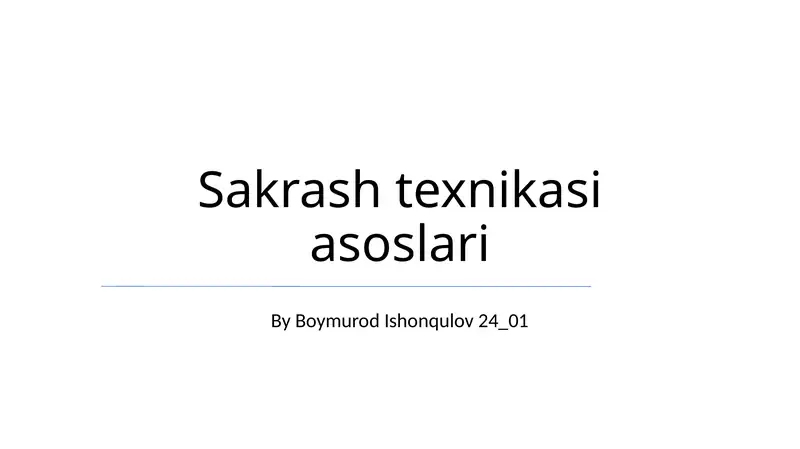 Product slide 1