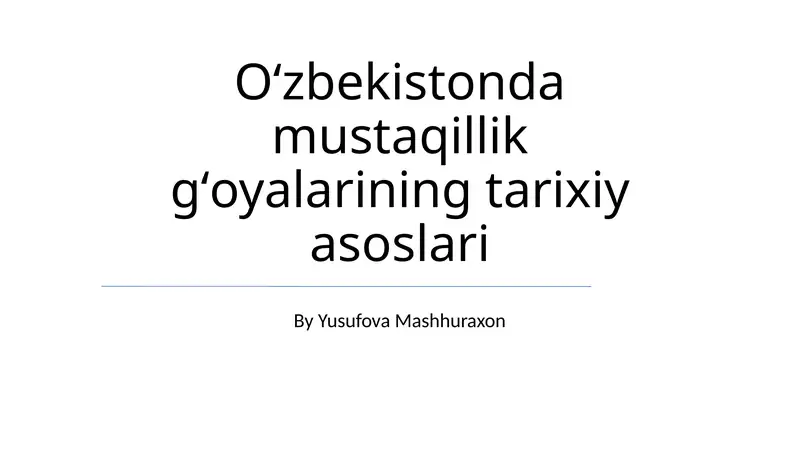 Product slide 1