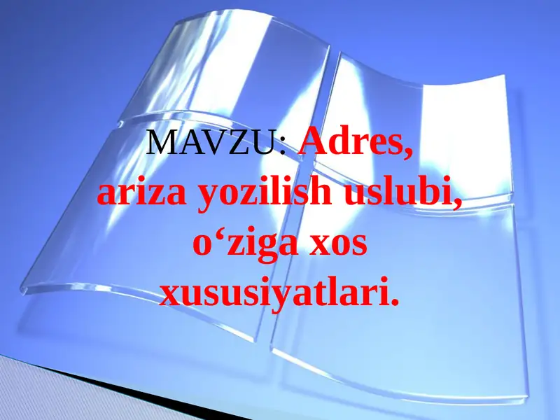 Product slide 1