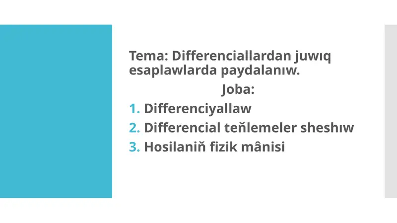 Product slide 1