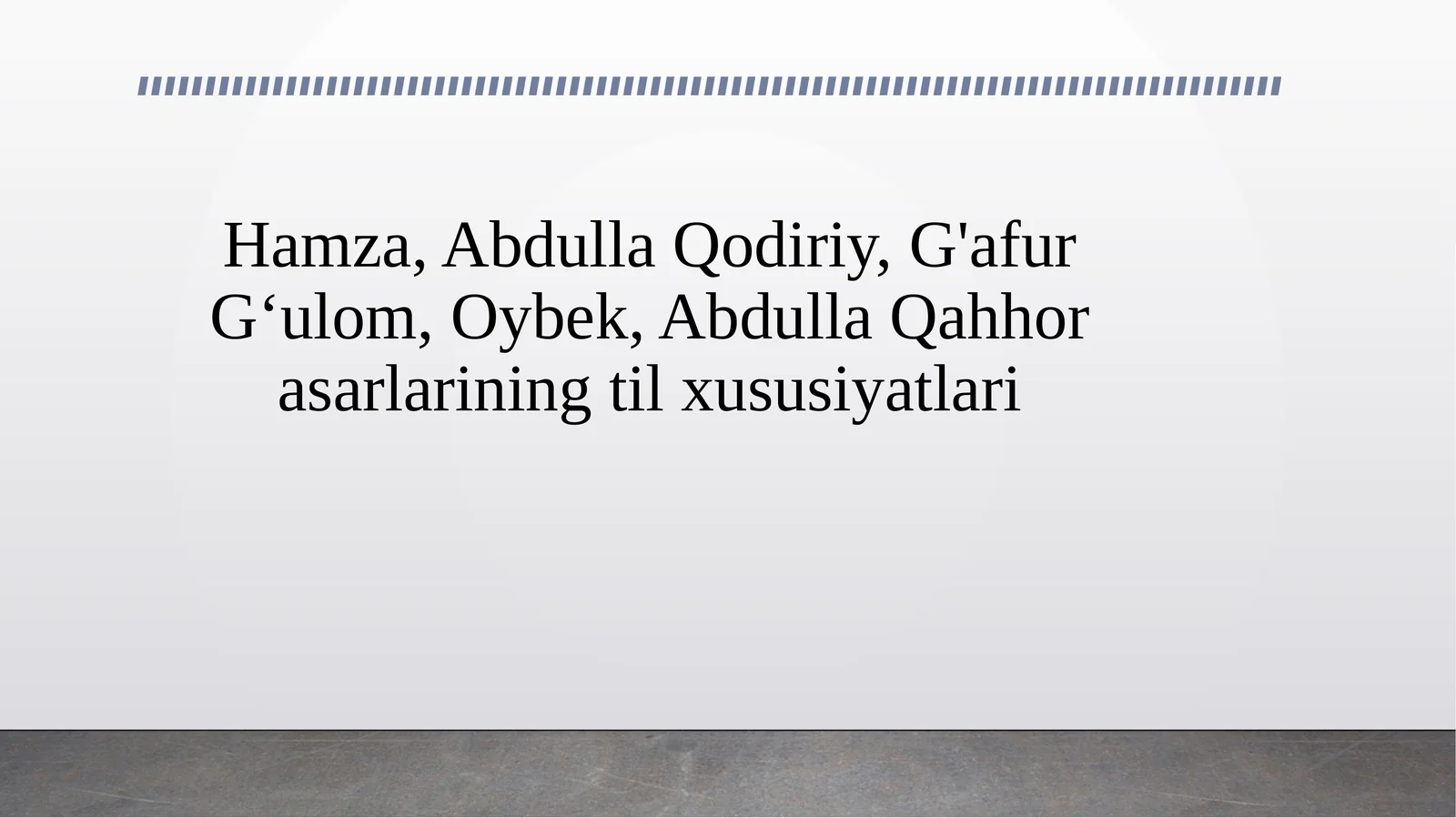 Product slide 1