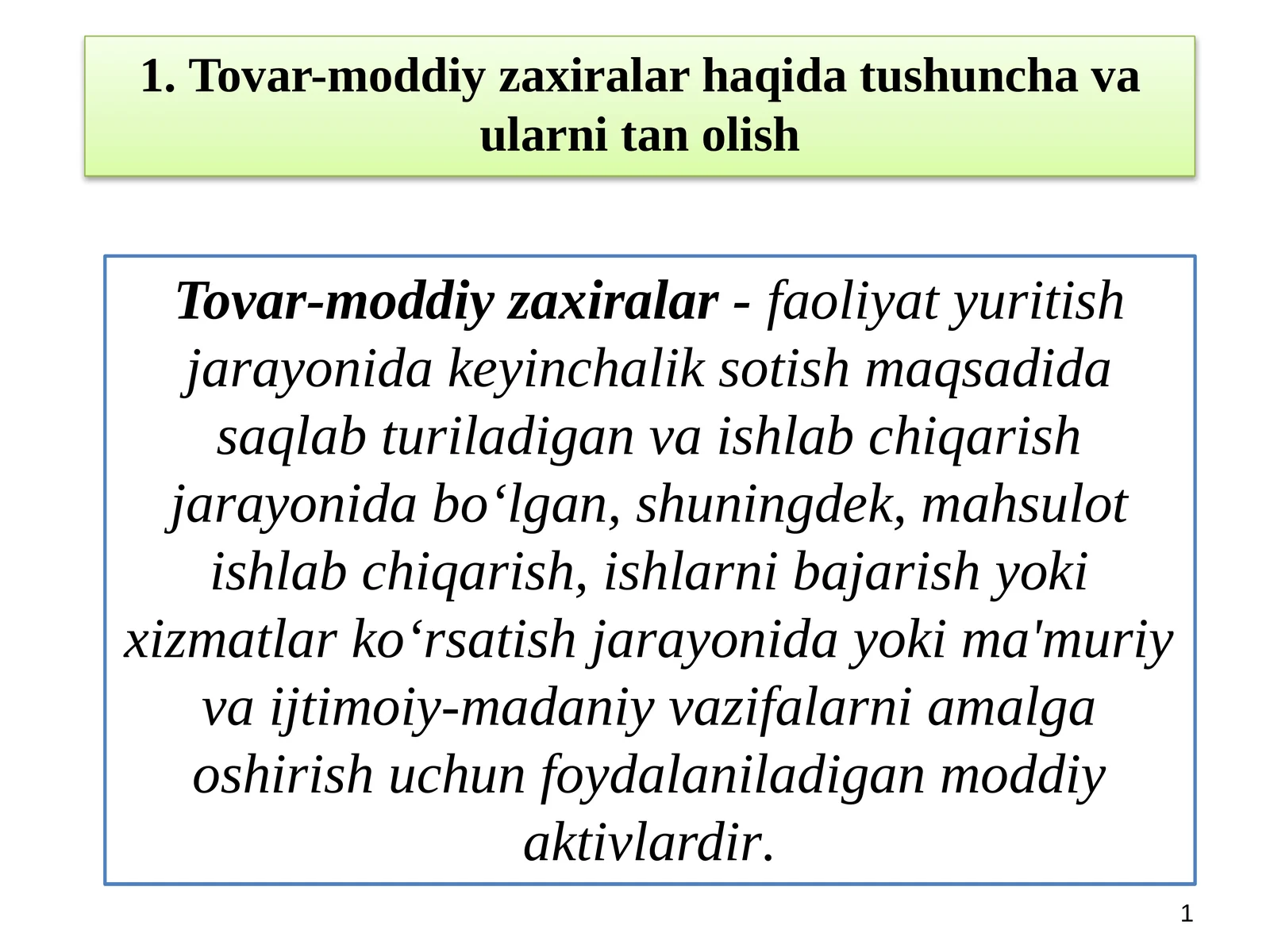 Product slide 1