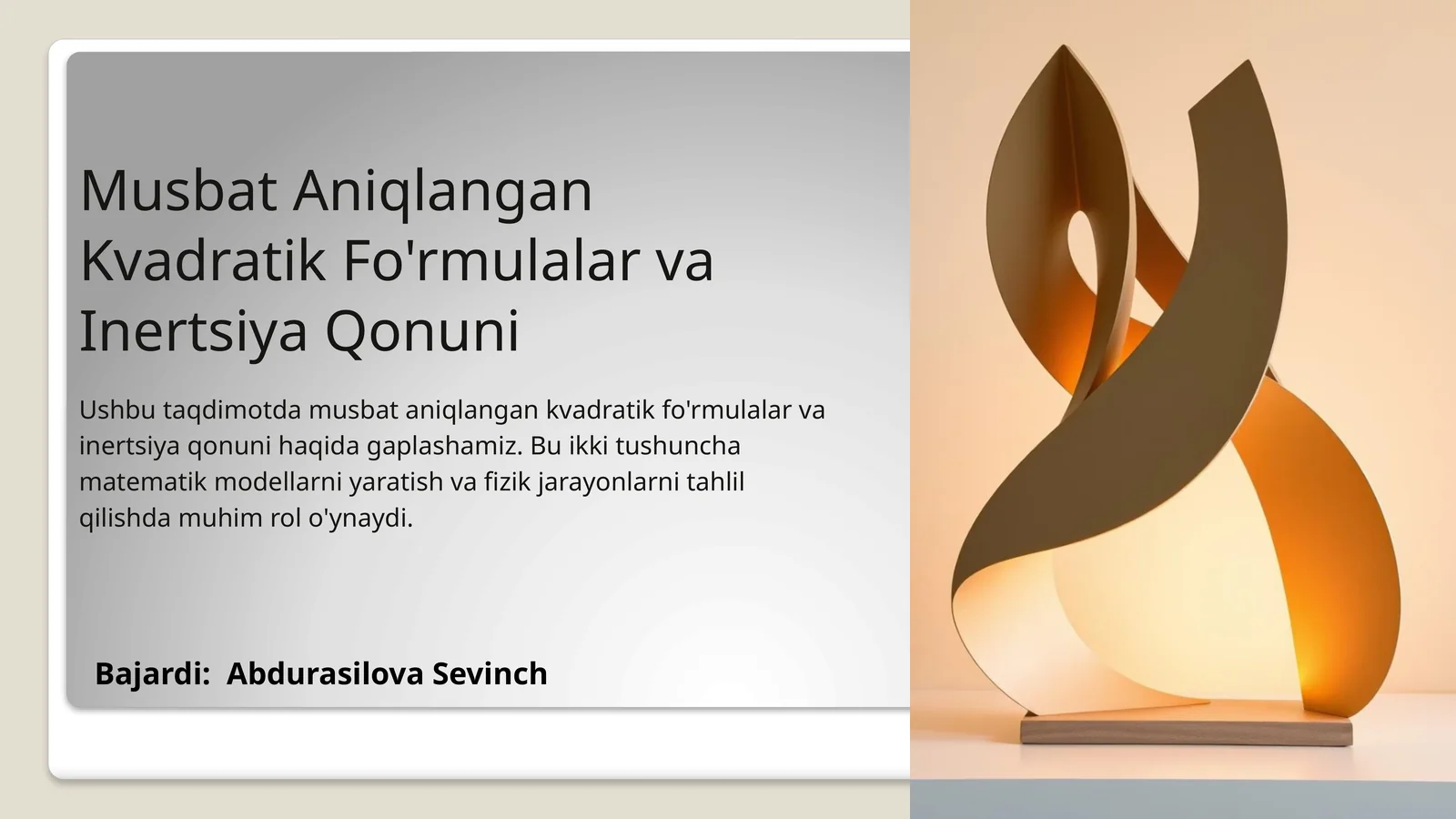 Product slide 1