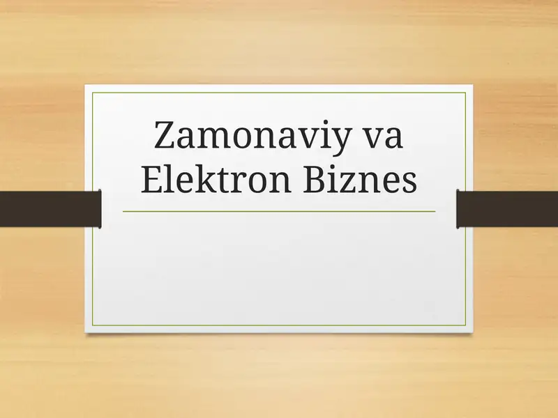 Product slide 1