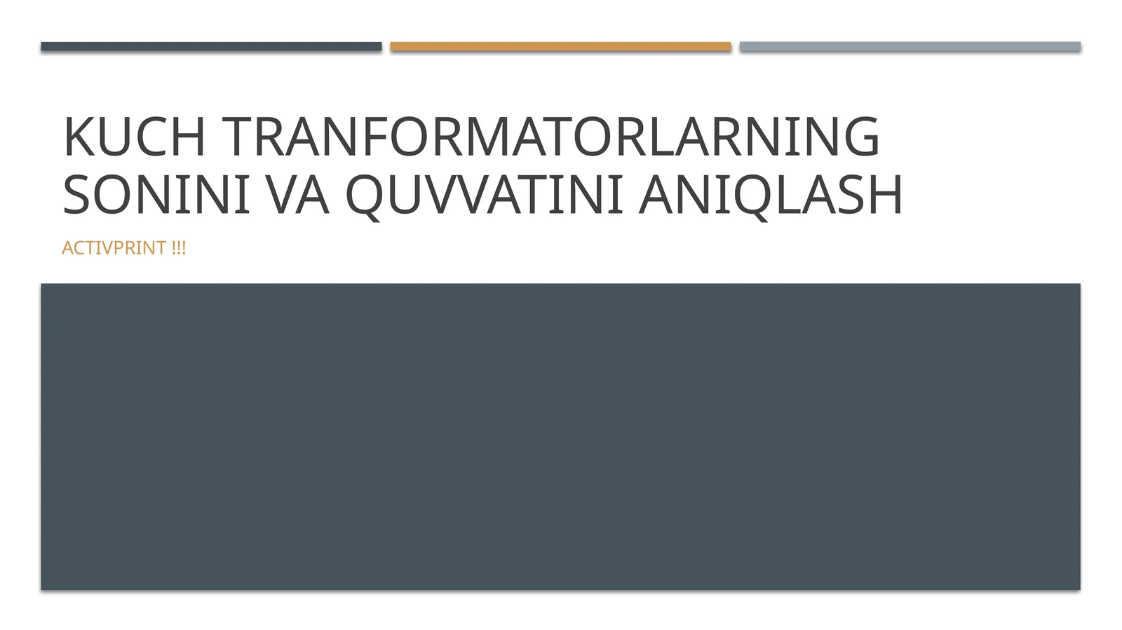 Product slide 1