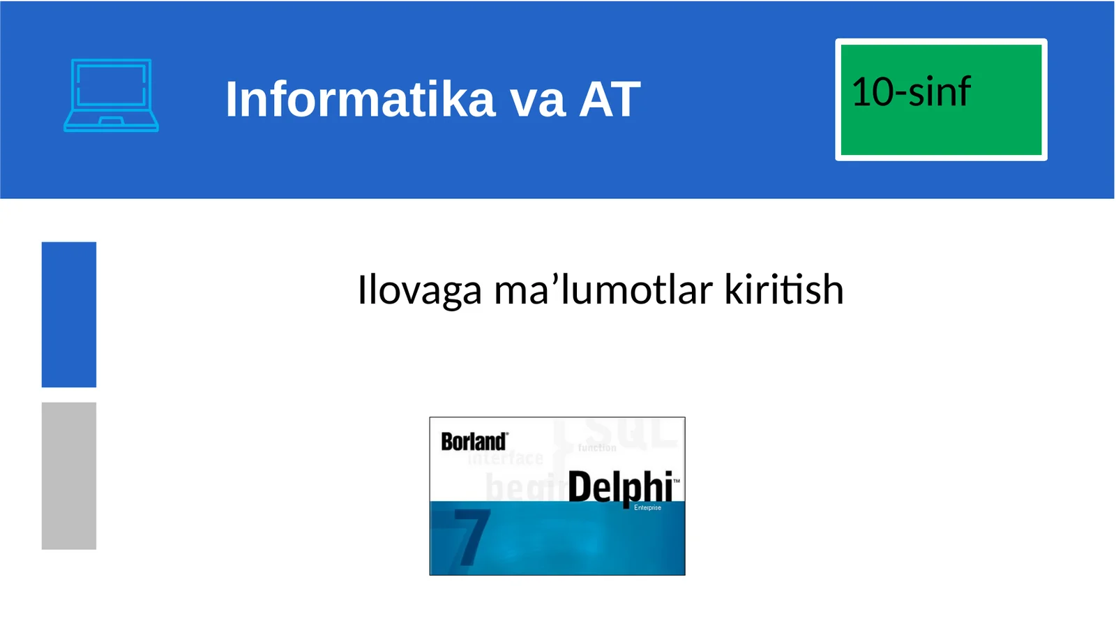 Product slide 1