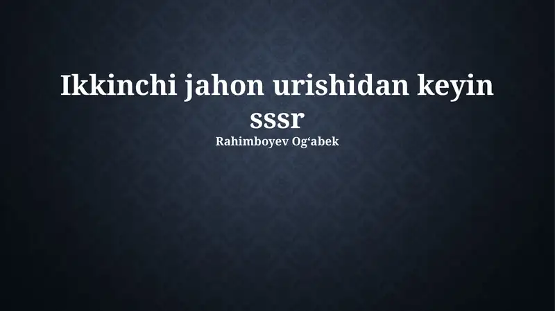 Product slide 1