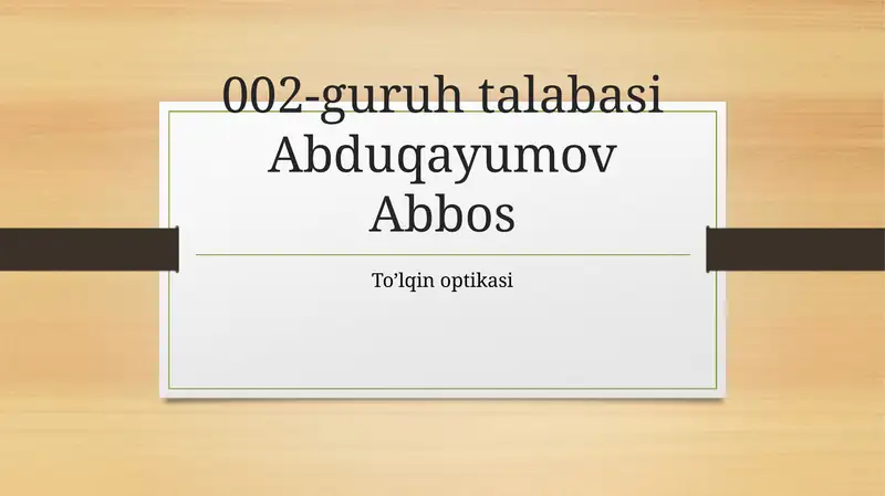 Product slide 1
