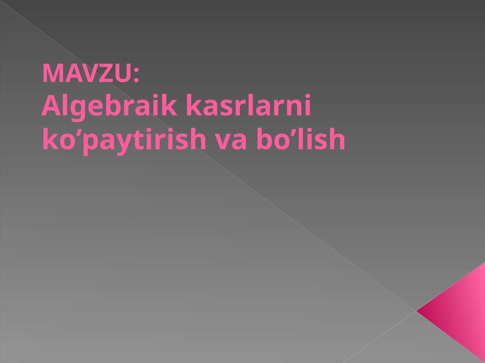 Product slide 1