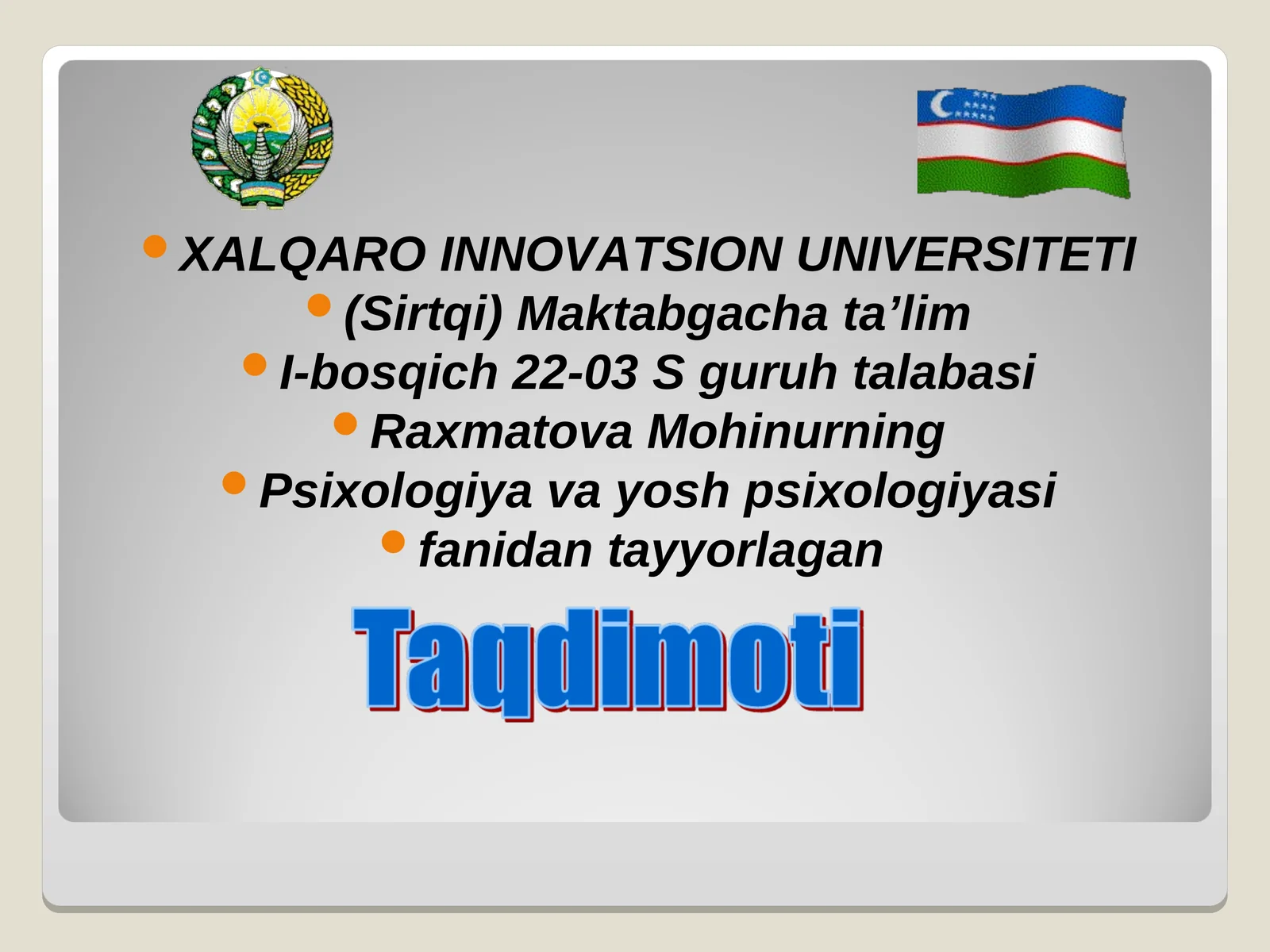 Product slide 1