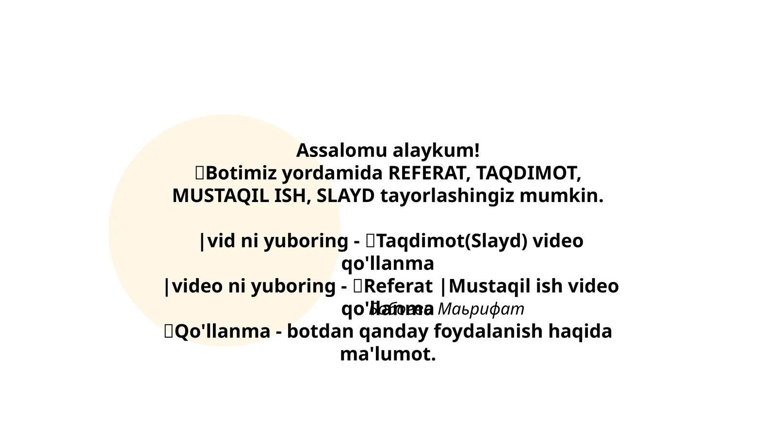 Product slide 1