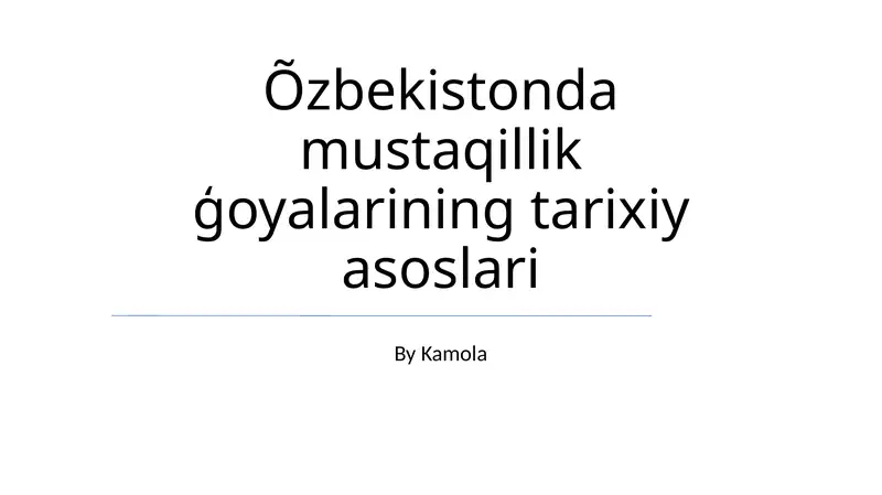 Product slide 1