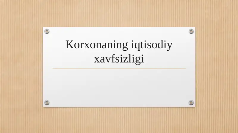 Product slide 1