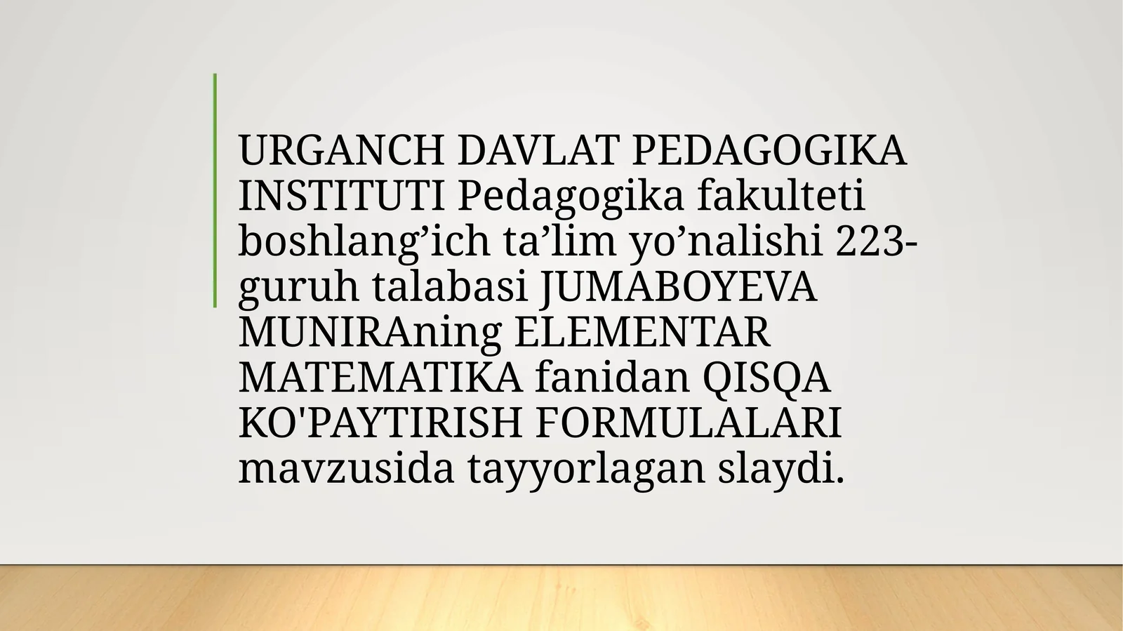 Product slide 1