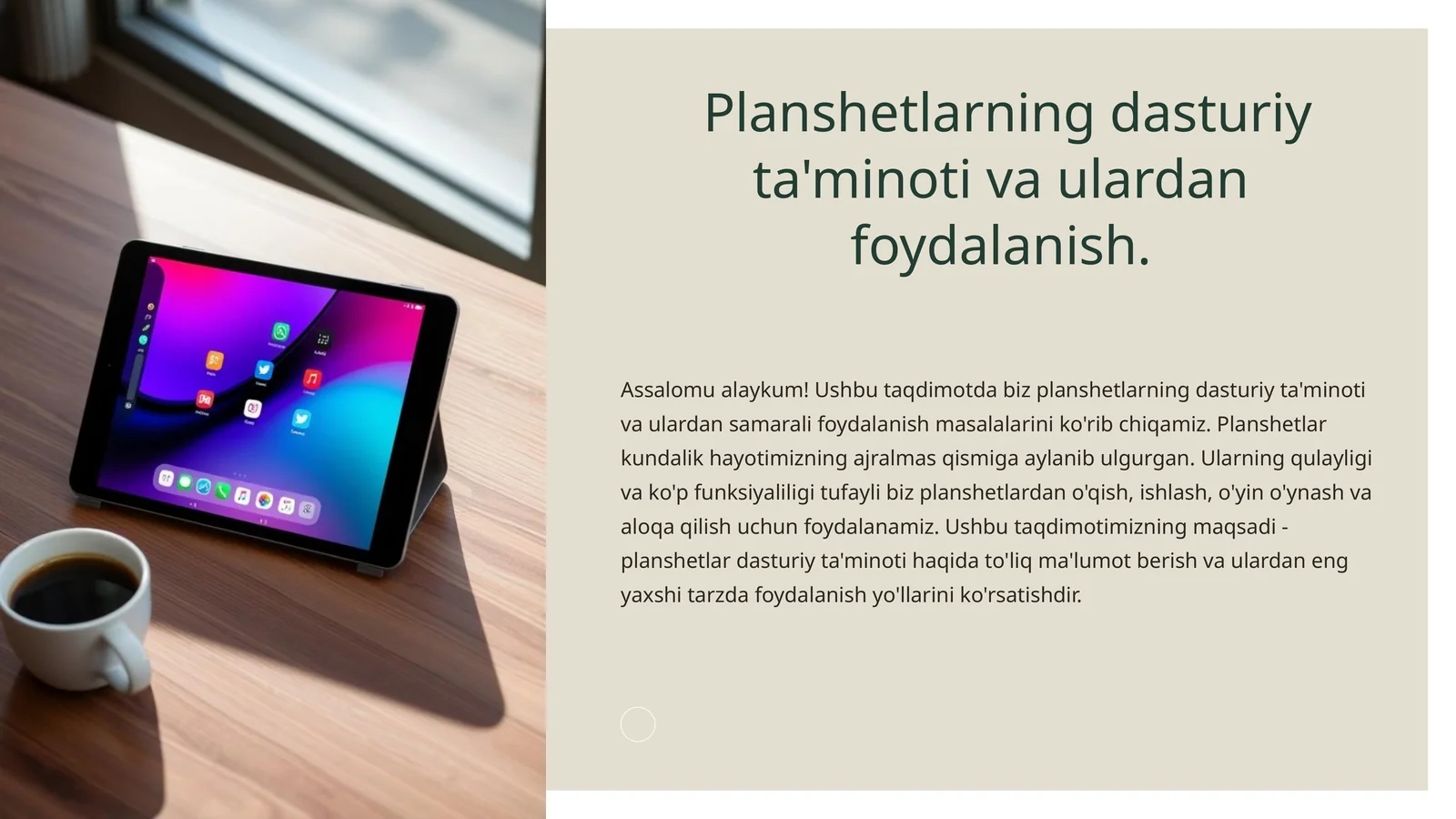 Product slide 1