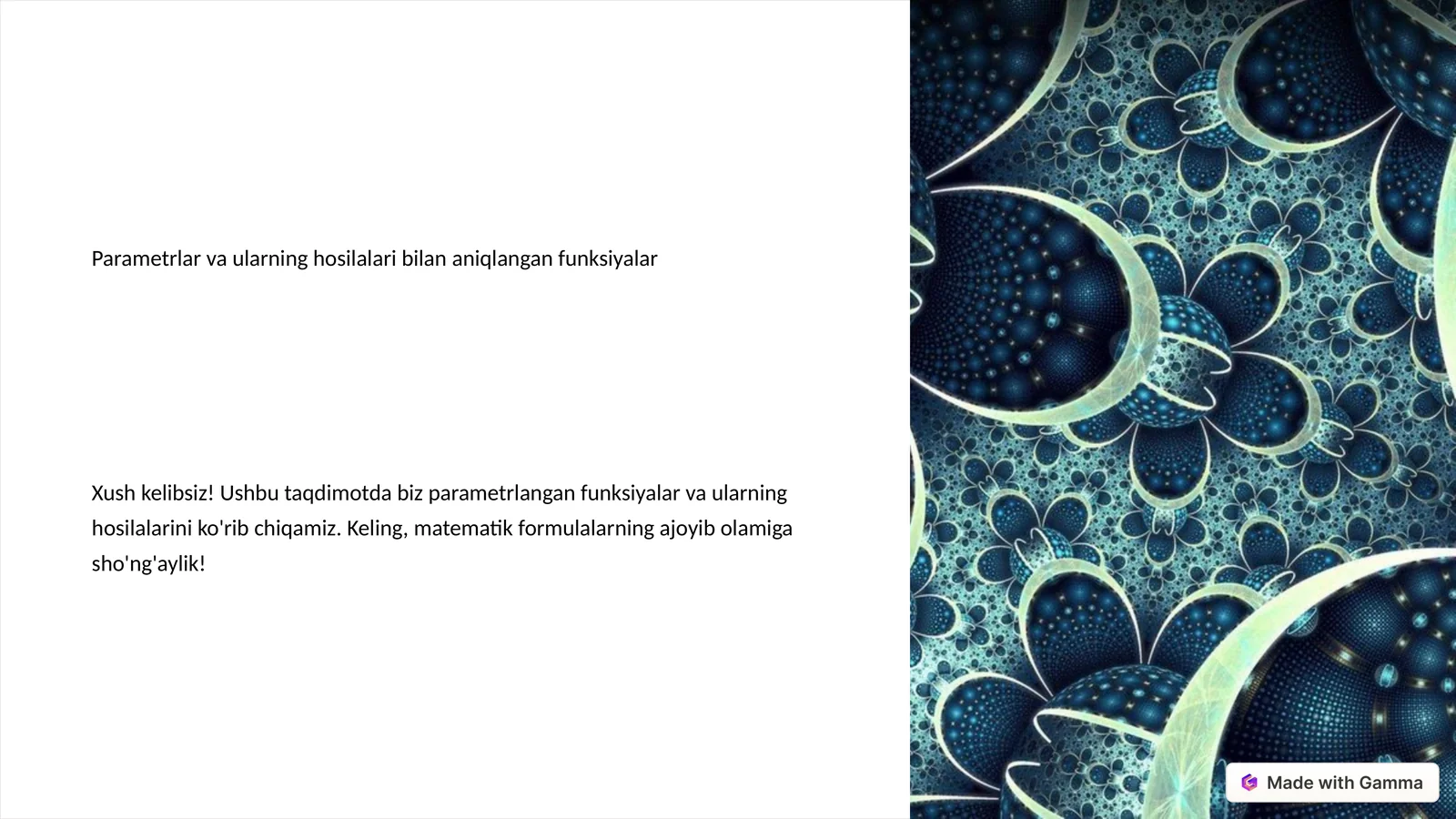Product slide 1