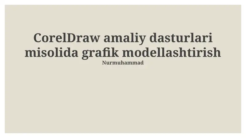Product slide 1